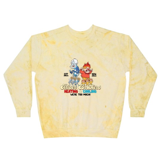 Discover Vintage Heat and Snow Misers 2023 Ugly Christmas Blast Sweatshirts