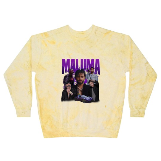 Discover Maluma Graphic Style Blast Sweatshirts, Maluma Blast Sweatshirts