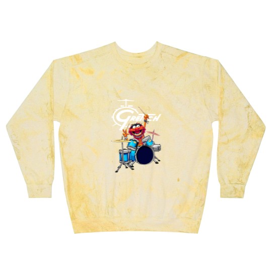 Discover The Muppet Show Animal Playing Gretsch Drums Blast Sweatshirts