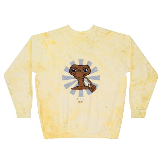 Discover ET Extra Terrestrial Retro Japanese - Et - Blast Sweatshirts