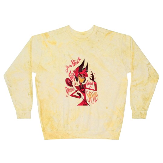 Discover alastor smile Blast Sweatshirts, alastor Blast Sweatshirts, alastor smile, charlie, vaggie, anime