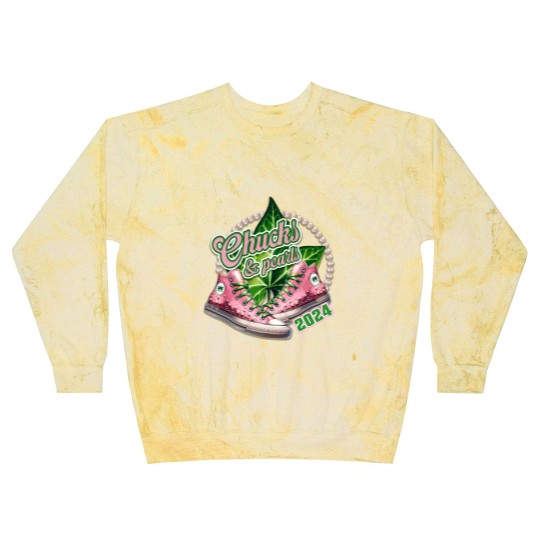 Discover AKA Chucks and Pearls Blast Sweatshirts