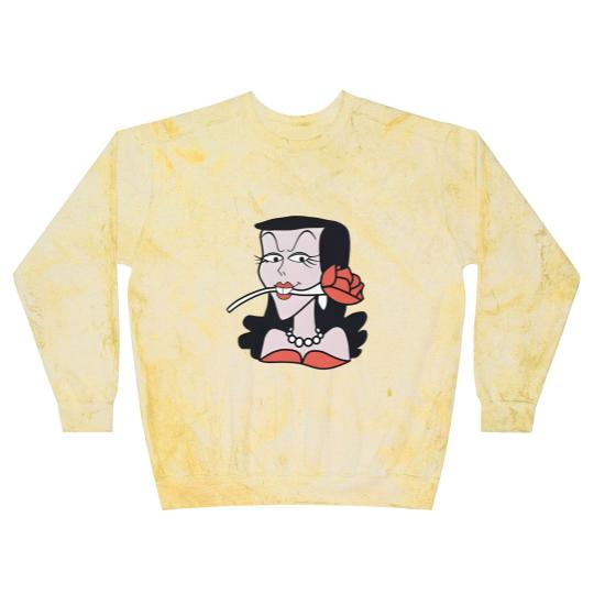 Discover Kurt Cobain Natasha Fatale Vintage Blast Sweatshirts