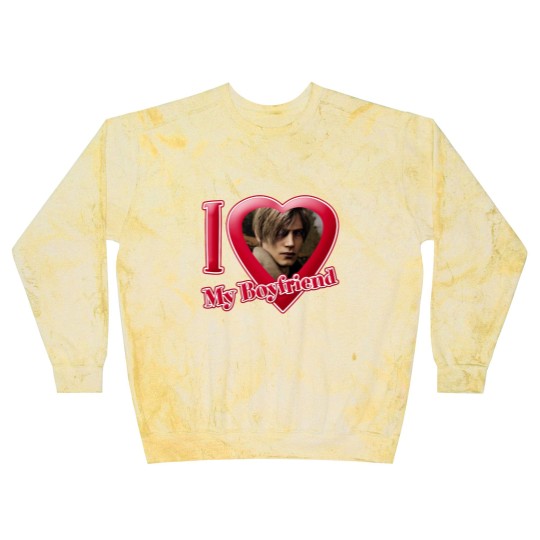 Discover I Love My Boyfriend Leon Kennedy Blast Sweatshirts