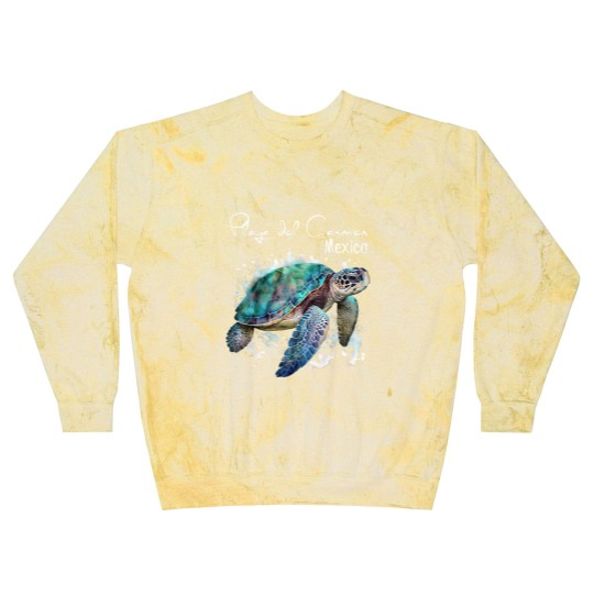Discover playa del carmen mexico sea turtle playa souvenir t Blast Sweatshirts