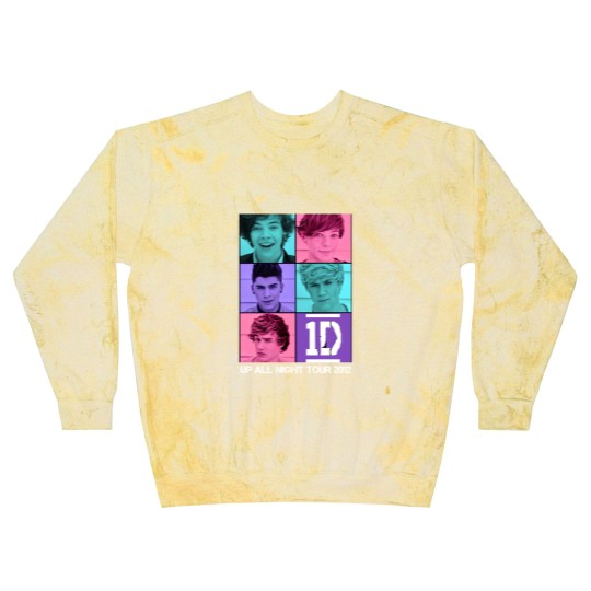 Discover Up All Night Tour 2012 Harry selfie One direction Blast Sweatshirts Merch
