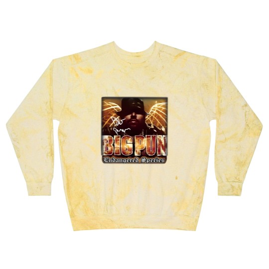 Discover Big Pun Endangered Species Album Blast Sweatshirts, Big Pun Tour Blast Sweatshirts