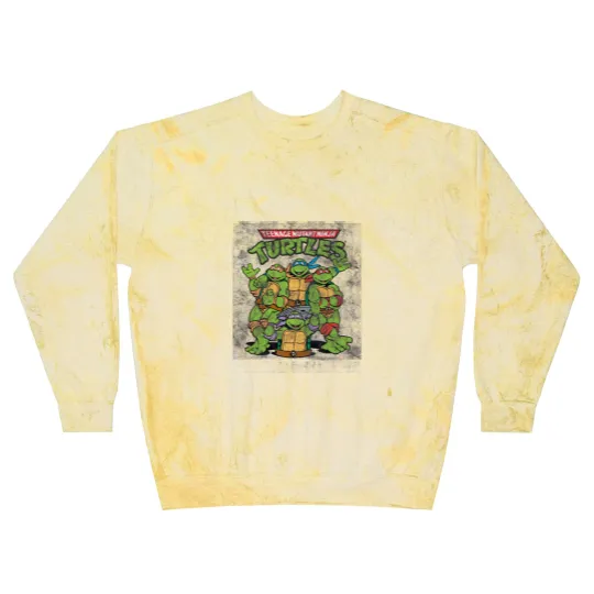 Discover Teenage Mutant Ninja Turtles Classic Retro Logo Blast Sweatshirts