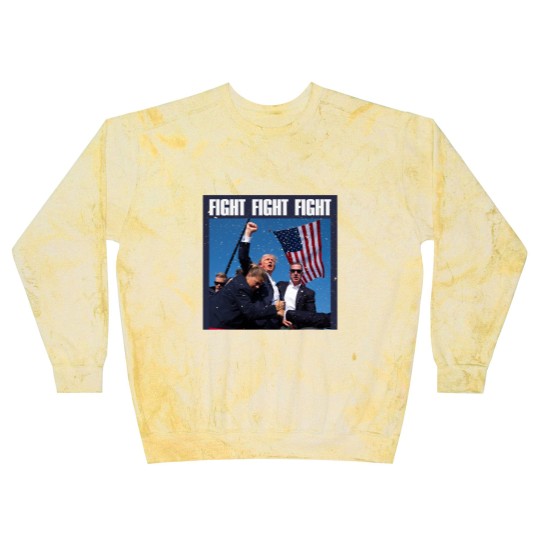 Discover Trump Fight Fight Fight - Trump Fight - Blast Sweatshirts