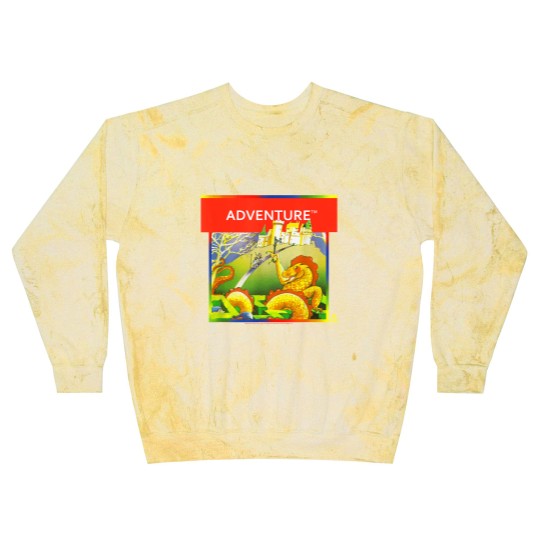 Discover Atari Adventure Box Art Blast Sweatshirts