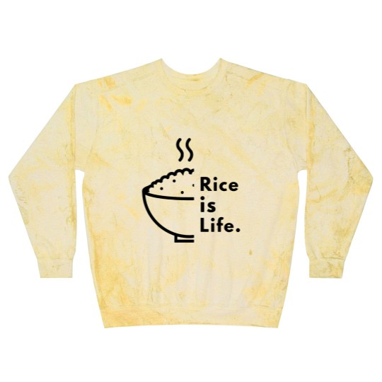 Discover Rice is Life. Tri-blend Blast Sweatshirts