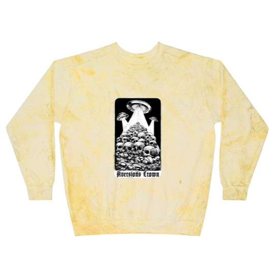 Discover Aversions Crown Flying Saucers Blast Sweatshirts
