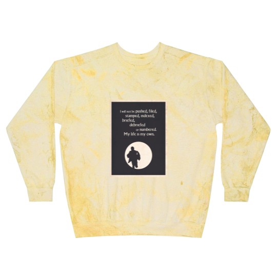Discover TV Quote - The Prisoner Blast Sweatshirts