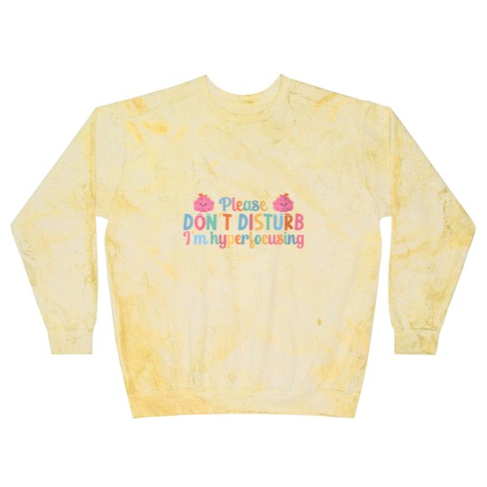 Discover i'm hyperfocusing adhd awareness adhd support adhd warrior Blast Sweatshirts