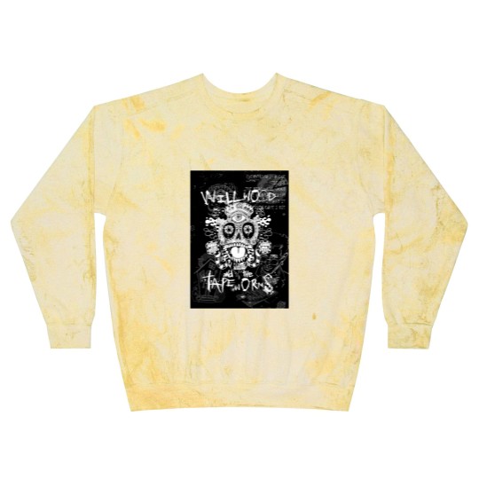 Discover Will Wood and The Tapeworms Artwork Design Blast Sweatshirts