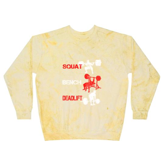 Discover Squat Bench Deadlift Blast Sweatshirts