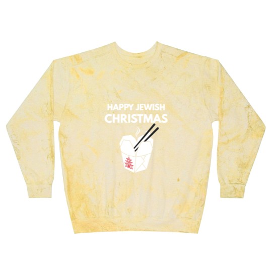 Discover Happy Jewish Christmas Blast Sweatshirts Chinese Takeout- Hanukkah Blast Sweatshirts