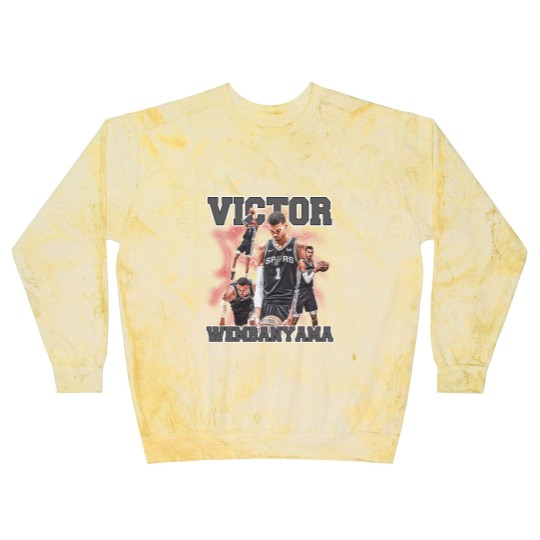 Discover Victor Wembanyama Unisex Blast Sweatshirts, Victor Wembanyama Graphic