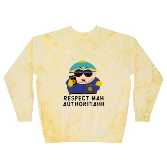 Discover RESPECT MAH AUTHORITAH! Temporary design Blast Sweatshirts