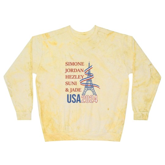 Discover Simone - Jordan - Hezley - Suni - Jade Blast Sweatshirts, USA 2024 Olympics Blast Sweatshirts