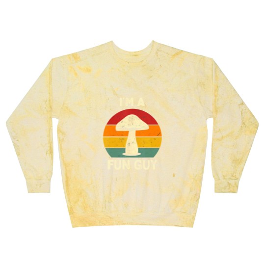 Discover Funny Funguy Mushroom Blast Sweatshirts Fungi Joke Pun Mushroom Pickers Blast Sweatshirts