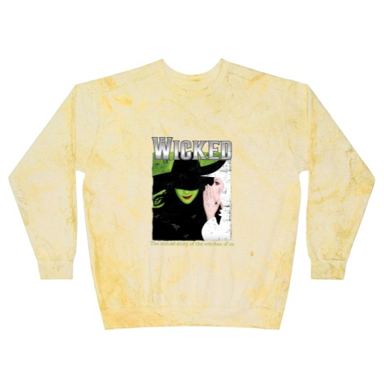 Discover Wicked Broadway A New Musical Blast Sweatshirts, Wicked Blast Sweatshirts