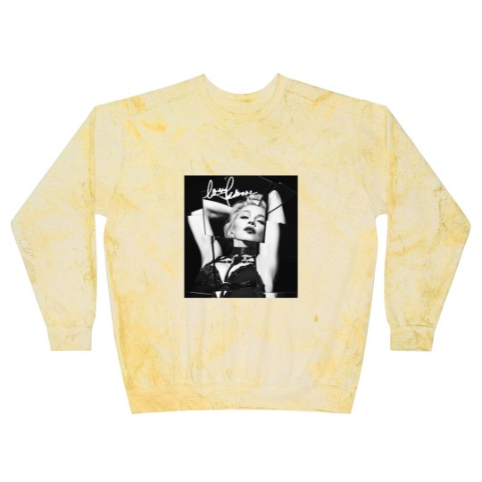 Discover Madonna Signature Blast Sweatshirts Short Sleeve Cotton Black Men All Size S to 5XL