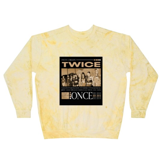 Discover Vintage Twice Blast Sweatshirts, Twice Unisex Kpop Blast Sweatshirts