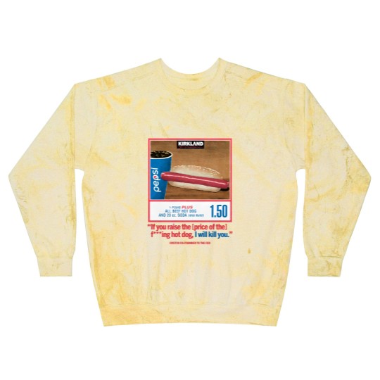 Discover Costco Hot Dog & Soda Combo Blast Sweatshirts