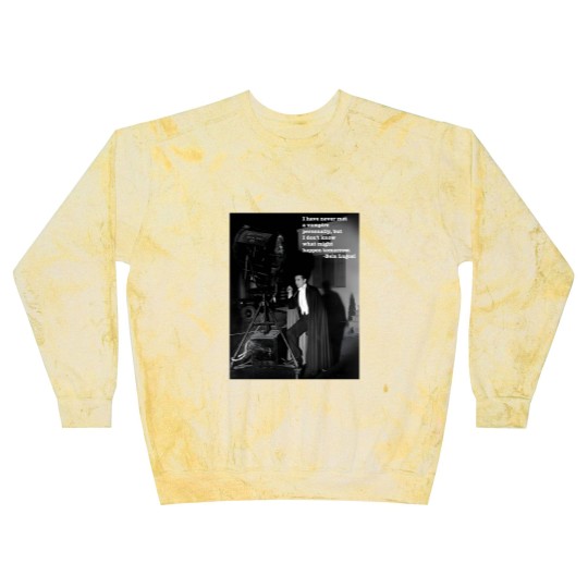 Discover Lugosi Vampire Quote - Lugosi - Blast Sweatshirts