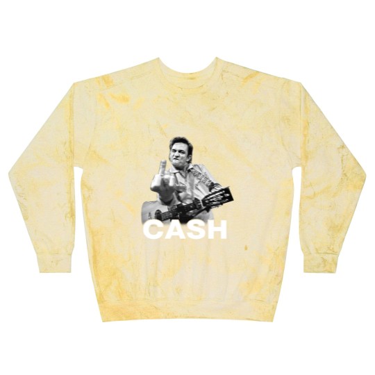 Discover Johnny Cash Unisex Blast Sweatshirts: Finger