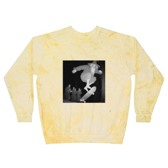 Discover Gandalf skateboarding Blast Sweatshirts, Gandalf skating in the woods Blast Sweatshirts