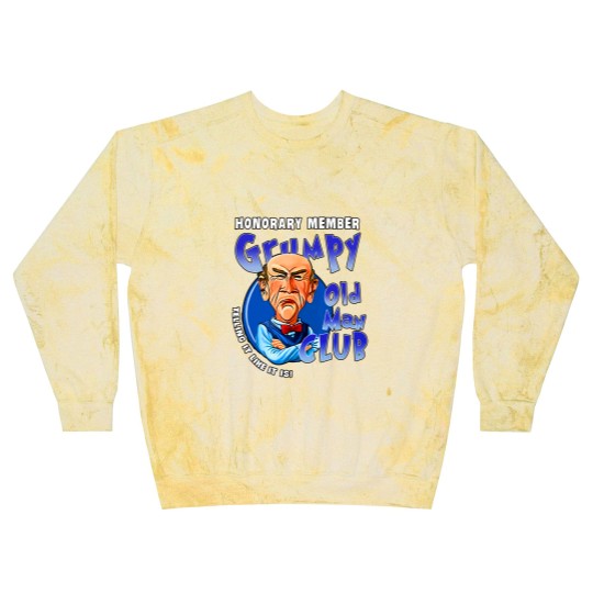 Discover Je.ff Dunham Memes Gru.mpy Old Man Club Blast Sweatshirts