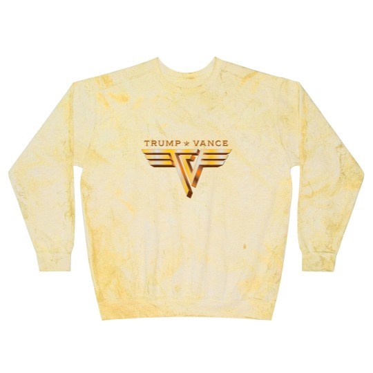 Discover Trump Vance TV Rocker Gold Logo Vintage Trump Vance 2024 Blast Sweatshirts