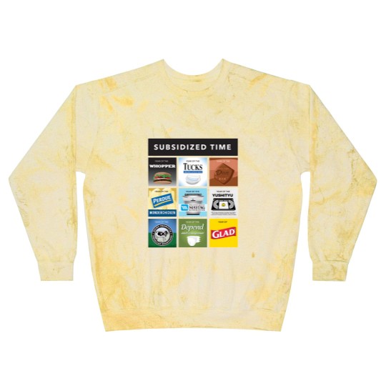 Discover Subsidized Time from Infinite Jest - Infinite Jest - Blast Sweatshirts