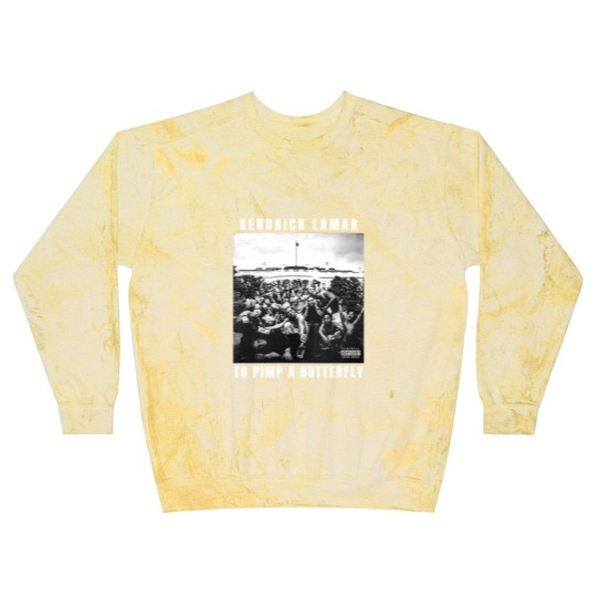 Discover Vintage Rapper Kendrick Lamar To Pimp A Butterfly Album Graphic Blast Sweatshirts