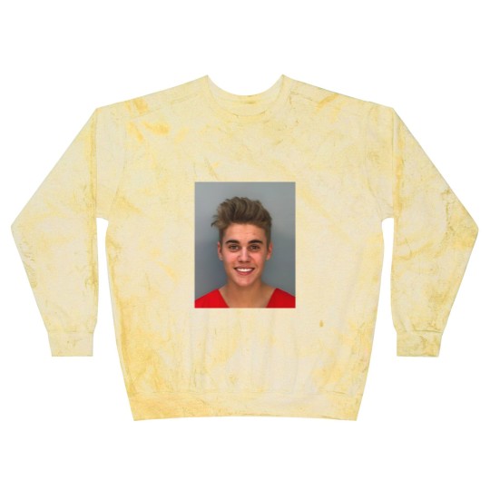Discover Justin Bieber Mugshot Blast Sweatshirts, Justin Bieber Blast Sweatshirts