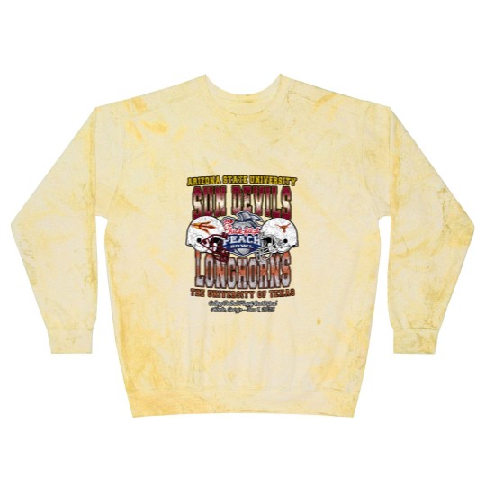 Discover 2025 Chick-fil-A Peach Bowl Matchup Blast Sweatshirts Arizonna State Sun Devills