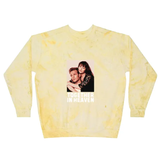 Discover Shannen Doherty Brenda Walsh Luke Perry Dylan McKay Blast Sweatshirts, RIP Shannen Doherty 1971-2024