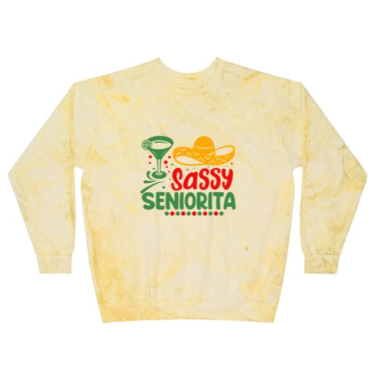 Discover Sassy Seniorita Sombrera Cinco De Mayo Margarita L Blast Sweatshirts