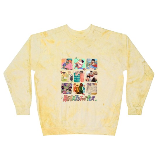 Discover Heartstopper Blast Sweatshirts, Nick and Charlie Blast Sweatshirts, Heartstopper Leaves LGBTQ Pride