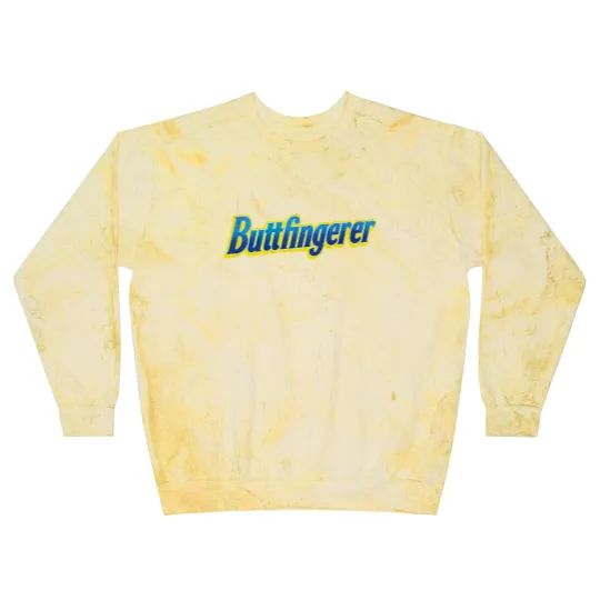 Discover Butterfingerer Adult Funny Blast Sweatshirts, Butterfinger Parody Blast Sweatshirts