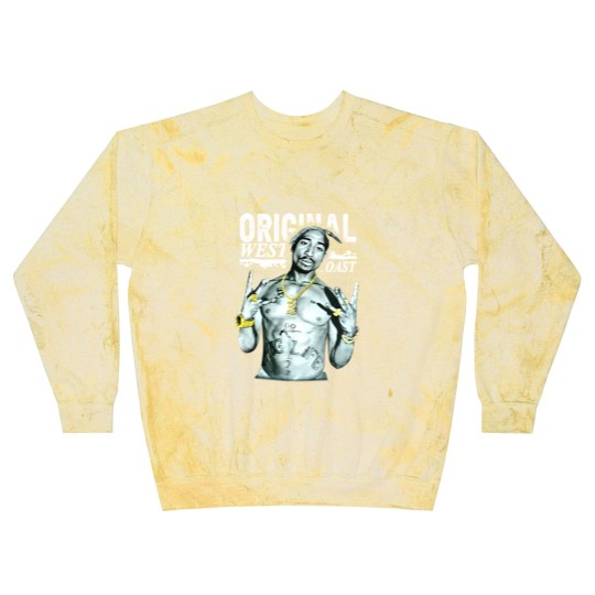Discover Cool TuPac 90s Rap Blast Sweatshirts, 2Pac Blast Sweatshirts