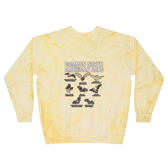 Discover Common North American Bats Blast Sweatshirts