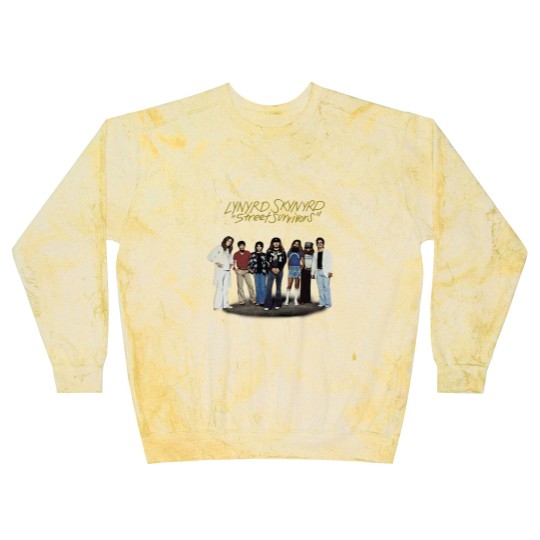 Discover Lynyrd Skynyrd Blast Sweatshirts, Street Survivors Gary Rossington Collins Blast Sweatshirts
