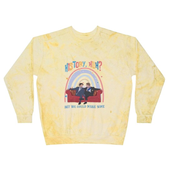 Discover History, Huh? Blast Sweatshirts, Red White and Royal Blue