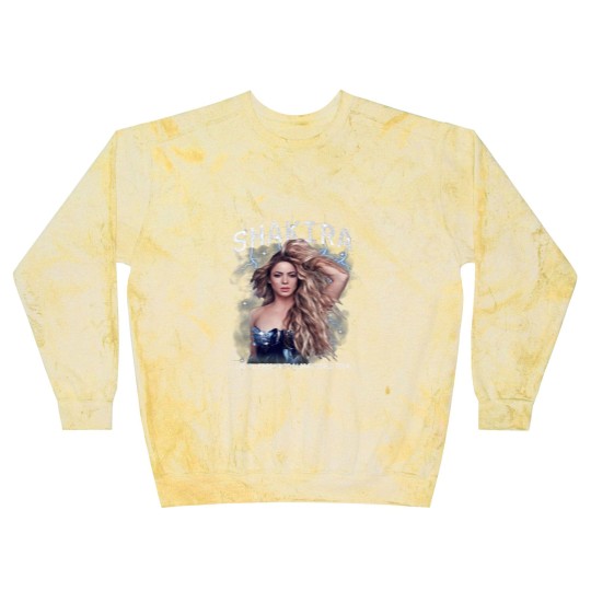 Discover 2024 Shakira Tour Blast Sweatshirts, Las Mujeres Ya No Lloran World Tour Blast Sweatshirts