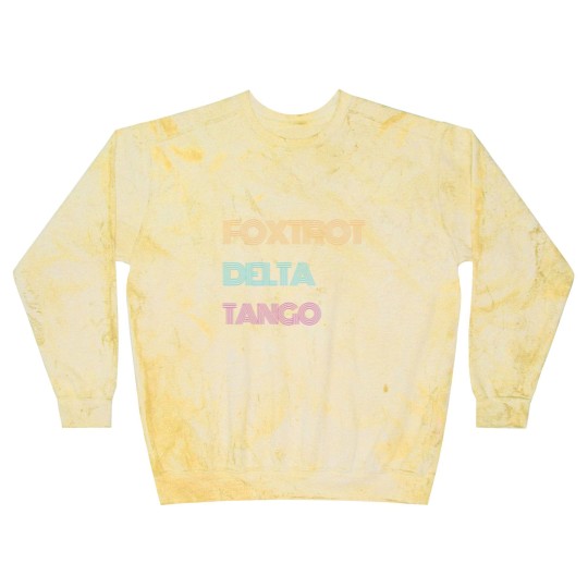 Discover Subtle Anti Trump Blast Sweatshirts, Foxtrot Delta Tango Blast Sweatshirts, Political Protest Blast Sweatshirts
