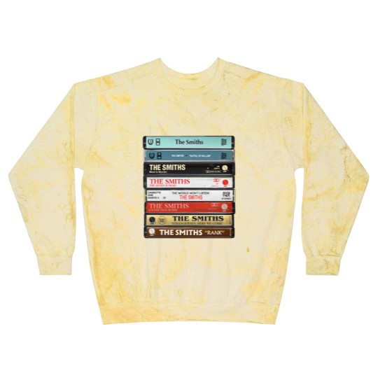 Discover The Smiths Album Cover Cassette Blast Sweatshirts