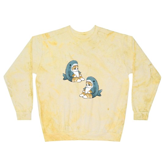 Discover mofu sand 004-2cute cat kitty meeeeow SHARK Blast Sweatshirts